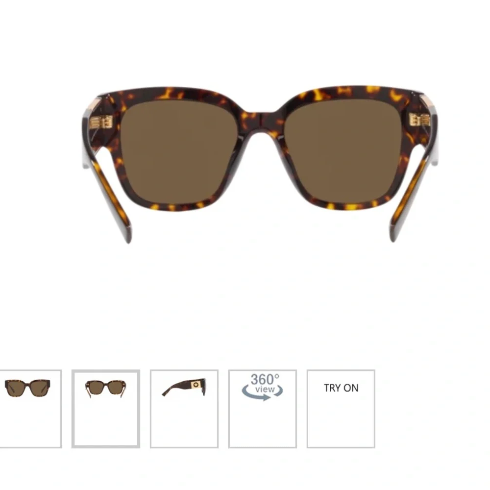 Versace Brown Tortoise Sunglasses VE4437U - Picture 3 of 6